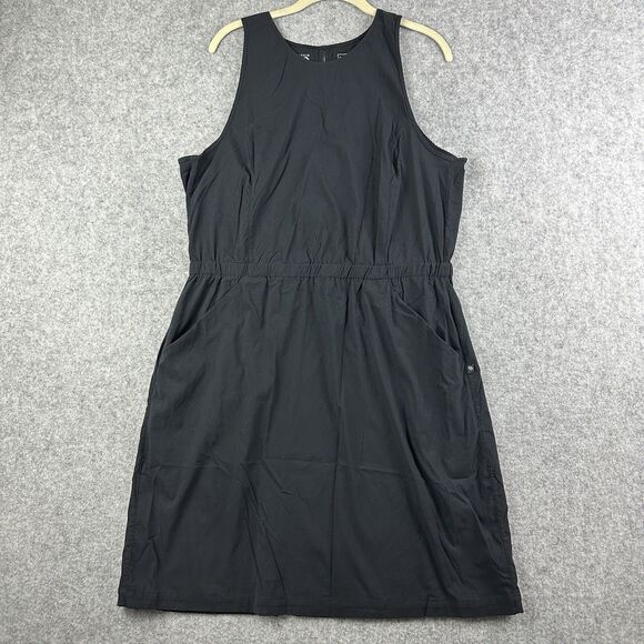 Mountain Hardwear Dynama 2 Tank Dress Womens XL Split Back Pockets Performance - Picture 1 of 14